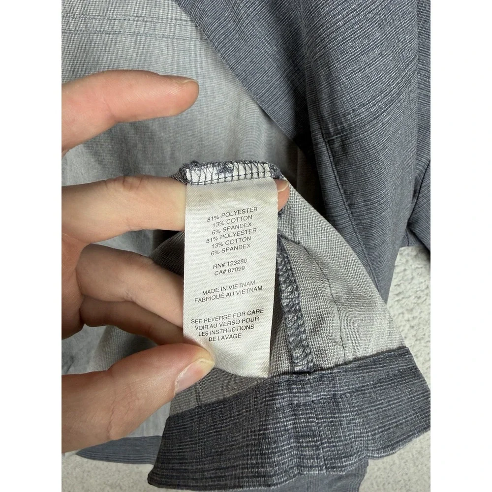 Travis Mathew Jacket Mens Sz 2XL Blue Plaid Golf Active Performance Stretch Zip‎